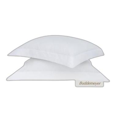 Imagem de 2 Fronhas Buddemeyer Travesseiro 50X70 180 Fios Percalle