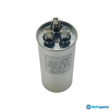 Imagem de Capacitor Duplo 35+6mf 440v - INDEFINIDO