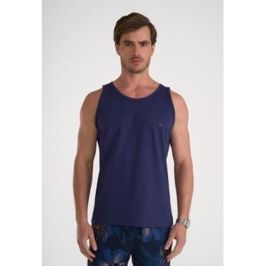 Imagem de Regata Malha Slim Lisa - Docthos, 007 marinho, M