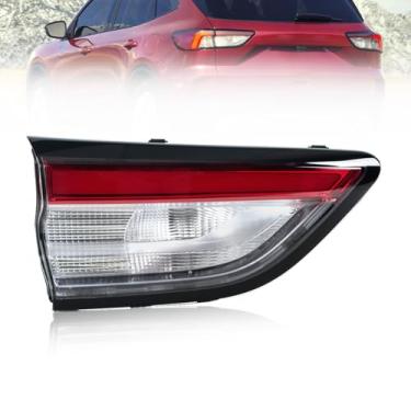 Imagem de JESYMBX Luz traseira para Ford Escape 2020-2022 Lâmpada de freio traseiro 4 pinos esquerda