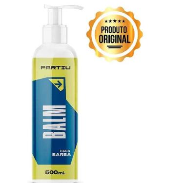 Imagem de Balm Para Barba Hidratante Profissional 500g Vivaz Partiu