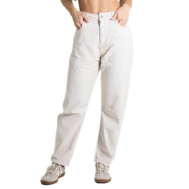 Imagem de Calça Linho Sawary Barrel - 280648 Bege, Bege, 44