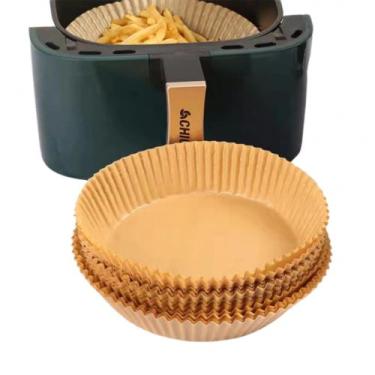 Imagem de Forro De papel Para Fritadeira Airfryer Descartável kit com 50 unidade