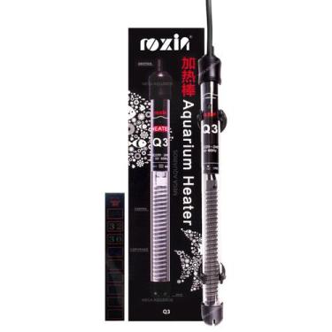 Imagem de Aquecedor de água aquário termostato automático Roxin Q3 200W 190L 200