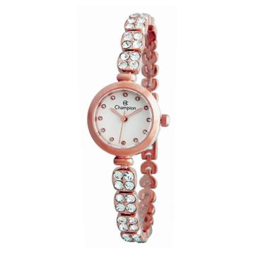 Imagem de Relógio CHAMPION feminino analógico rosê pequeno CF25090Z