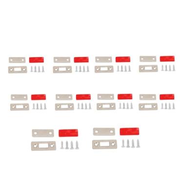 Imagem de 10pcs Conjunto do gabinete ímã do gabinete Aço inoxidável gabinete de aço fria de aço laminado