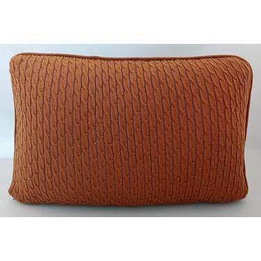 Imagem de ALMOFADA POMPEIA 35X50 - COR CARAMELO QUEIMADO