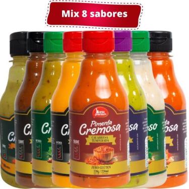 Imagem de Alho Cremoso Picante Com Ervas Finas Suave Churrasco 200ml Bahia Premi