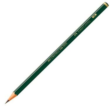 Imagem de Ecolápis Grafite Sextavado 9000 8B - Faber Castell - Faber-Castell