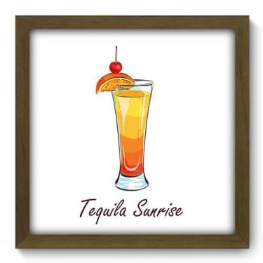 Imagem de Quadro Decorativo - Tequila Sunrise - 33cm x 33cm - 380qdcm - Allodi
