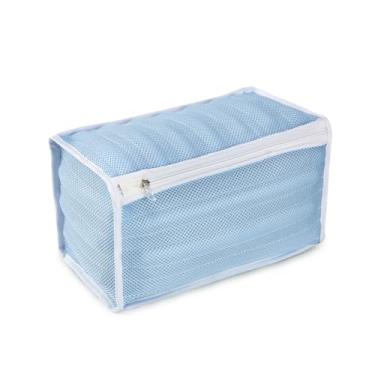 Imagem de Bolsa de máquina de lavar para sapatos: Bolsa leve para lavanderia para lavadora e secadora - Bolsa reutilizável de limpeza de sapatos para tênis, kit de limpeza sem manchas, várias cores para opções