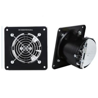 Imagem de 4 Inch,Ventilador de ventilador de ar portátil industrial, exaustor de tubo de serviço pesado de 14 polegadas, Air Mover de alta velocidade de 550W para extração e ventilação