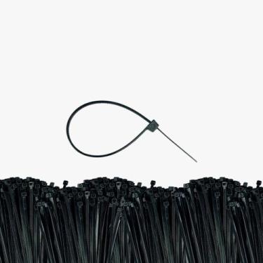 Imagem de Kit 300 Abraçadeira Nylon Preta Stein 200 X 2,5mm, Único