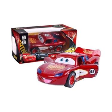 Imagem de Carro De Brinquedo Diecast Lightning McQueen Do Toy Story 3 Com Luzes 