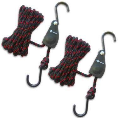 Imagem de Alças de amarração LE KAPMOZ Canoe Kayak Bow Stern, pacote com 2 pés