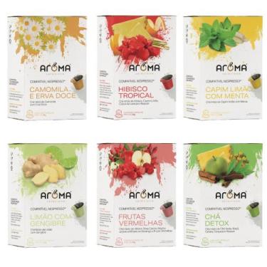 Imagem de 60 Cápsulas Chá Aroma Selezione - Cápsulas Para Nespresso *