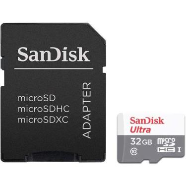Imagem de Cartão De Memória Sd 32gb Sandisk Ultra Class 10