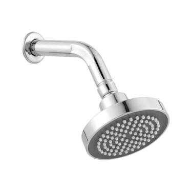 Imagem de Chuveiro Ducha Quadrado Articulado com Haste, Compatível com Aquecedor Solar e Gás, Cromado