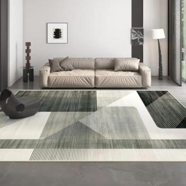 Imagem de Tapetes de estilo para sala de estar, laváveis, decoração de quarto, com padrão geométrico, luxuoso, para sala de estar, para casa, área grande (160 x 200 cm (62 x 78 pol.) / jds-25071600311