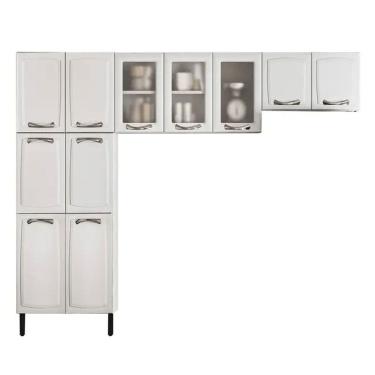 Imagem de Cozinha Modulada New Premium 3 Peças 11 Portas Aço Itatiaia