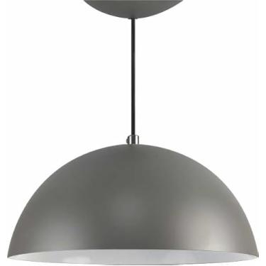 Imagem de Pendente Alutron 12" (Cinza/Branco)