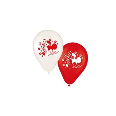 Imagem de Regina Balao Red Minnie R 95 N09 Vermelho/Branco Pacote De 25 Unidades