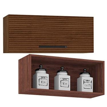 Imagem de Armário Aéreo 1 Porta Basculante 700 Ametista Kits Paraná