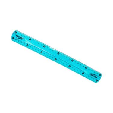 Imagem de Régua Leo&Leo Flexível, Azul