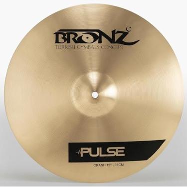 Imagem de Crash Bronz Cymbals Pulse Traditional 15¨ em Bronze B20 by Odery BRZ-PUL-CR15