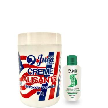 Imagem de Alisante Americano 1kg + Shampoo Neutralizante 100ml - Juca Cosméticos