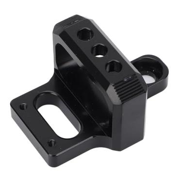 Imagem de Generic Suporte de Montagem Válvula Solenóide, Suporte Anodizado 3 Portas para Válvula Solenóide do Controlador de Impulso Aem (Preto)