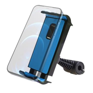 Imagem de NGHEY Suporte ajustável de 360° compatível com telefones SND tablets de 4 a 11 polegadas, com uma poderosa baioneta e almofada de silicone, perfeito para viagens rodoviárias, filmes e jogos no carro