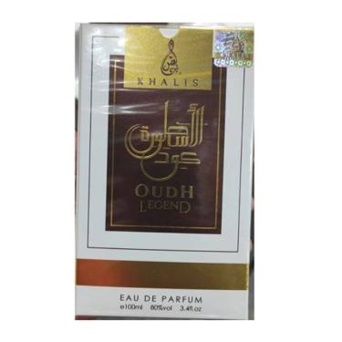 Imagem de Perfume Khalis Oudh Legend Eau de Parfum 100mL 80% para homens/mulheres
