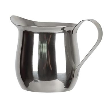 Imagem de Barco de molho de molho de aço inoxidável, pote de espuma de leite, panela expresso, xícara de café com latte, pote de espuma de leite de 240 ml