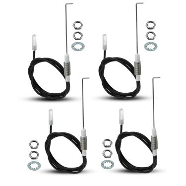 Imagem de QNHEAY Peças de reposição para grelha de eletrodo de ignição adequadas para Grillmaster 10001373A0 Nexgrill 720-0697 Kenmore MCM090119001 Kirkland 720-04337200433 Substituir 720-0697
