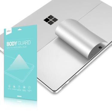 Imagem de OHGO Adesivo de vinil ultrafino 3M para Microsoft Surface Pro 9/10/11th, 33.0 cm 33.0 cm 13 polegadas Capas decorativas protetoras de decalque - prata