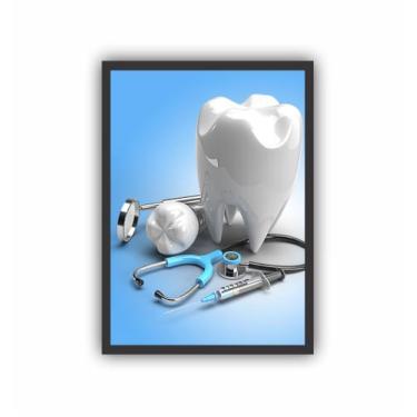 Imagem de Quadro Decorativo Profissão Odontologia 4 Dente Dentista - Genérica, 3