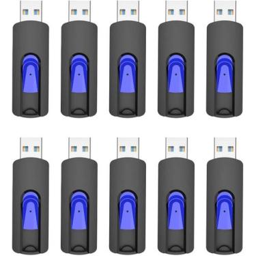 Imagem de Unidade flash USB JUANWE 64 GB x 10 USB 2.0 com orifício de corda