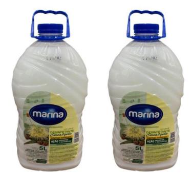 Imagem de Desinfetante Uso Geral Marina Eucalipto - Kit c/2 unids 5L cada
