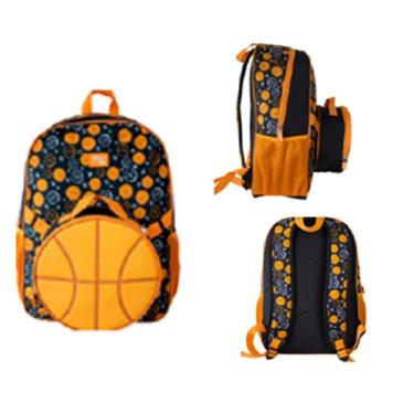 Imagem de Mochila com Lancheira Infantil Esportes Poliéster - YINS