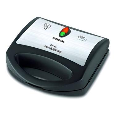 Imagem de Crepeira Pratic Crepe & Hot Dog, Mondial, 850W - CP-01, 220V