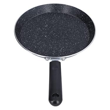 Imagem de Generic Frigideira, Inofensiva, Resistente a Arranhões, 8 Polegadas, Condução Rápida de Calor, Pedra Médica, Panqueca de Cozinha para Restaurante, Fogão de Indução para Fogão Elétrico (Preto)
