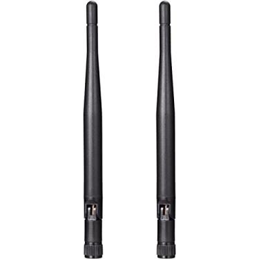 Imagem de Antena de substituição WiFi de banda dupla 2,4 GHz 5 GHz 5,8 GHz para furrion backup RV câmera de backup caminhão trator trailer captador SUV veículo trilha monitor reverso câmera Mimo Antenas (pacote