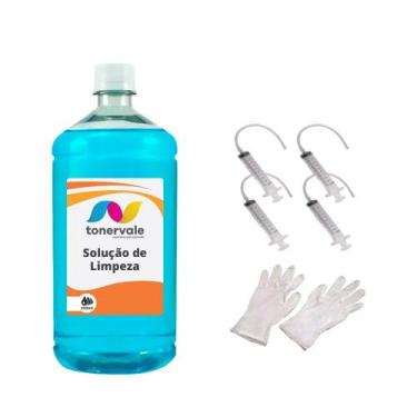 Imagem de 250ml Solução Limpeza Cartucho Compativel Impressora Brother - Toner V