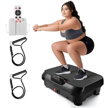 Imagem de Máquina de exercícios Elefor Vibration Plate com 99 velocidades e cont