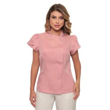 Imagem de Dolma Chef Feminina Nude Luísa - gardenia jalecos, M