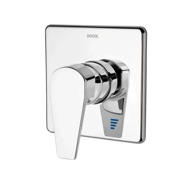Imagem de Acabamento Monocomando Para Chuveiro E Ducha Higiênica Docol Lift 1/2 Chrome