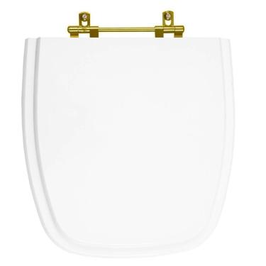 Imagem de Assento Sanitário Poliéster Fit Branco Para Vaso Celite