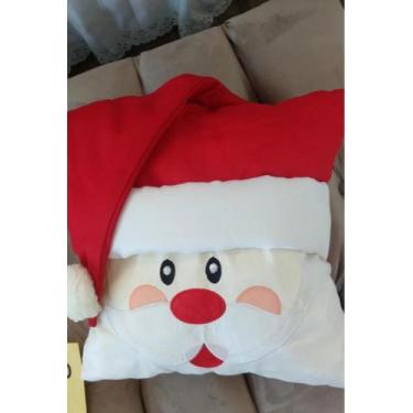 Imagem de Capa De Almofada + Refil Natal (1 Almofadas Completa) PAPAI NOEL - MOR
