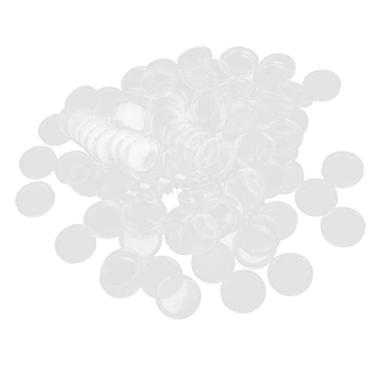 Imagem de Luzhengyang 100PCS Coin Cases Capsules Holder, Clear Round Storage Box ors 40.8mm - Transparent & Portable - Coin ion - for Collectors of Quarters, Pennies, Nickels, and Silver Coins